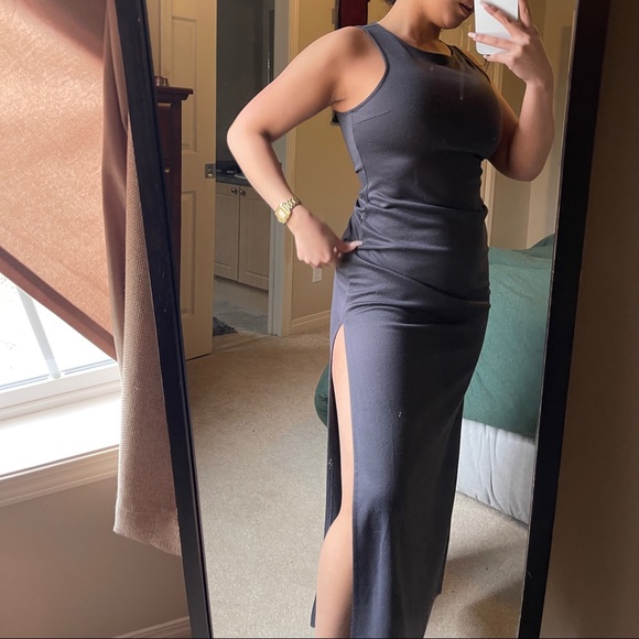 Forever 21 M Maxi Double Slit Dress - Picture 3 of 3